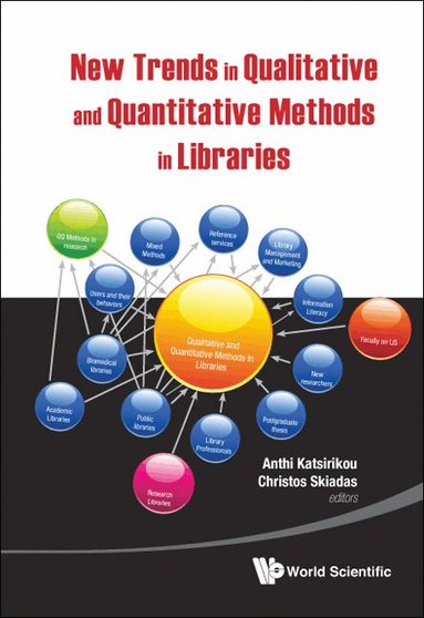 Katsirikou Anthi, Anthi Katsirikou, Christos Skiadas - NEW TRENDS IN QUALITATIVE AND QUANTITATIVE METHODS IN LIBRARIES: SELECTED PAPERS PRESENTED AT THE 2ND QUALITATIVE AND QUANTITATIVE METHODS IN LIBRARIES - PROCEEDINGS OF THE INTERNATIONAL CONFERENCE ON QQML2010, Inbunden