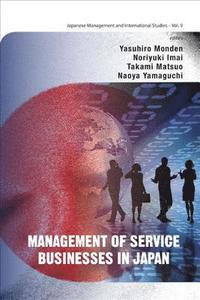bokomslag Management Of Service Businesses In Japan