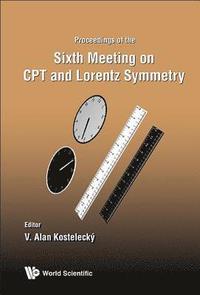 bokomslag Cpt And Lorentz Symmetry - Proceedings Of The Sixth Meeting