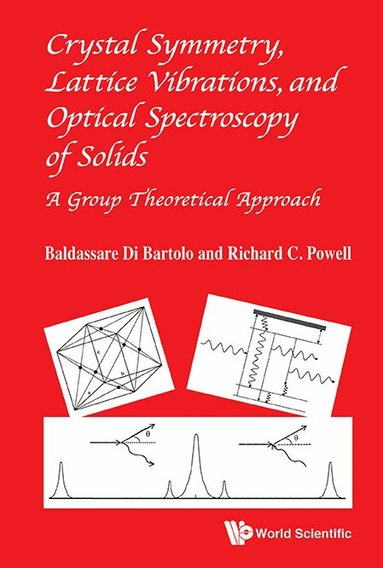 Baldassare Di Bartolo, Richard C Powell - CRYSTAL SYMMETRY, LATTICE VIBRATIONS, AND OPTICAL SPECTROSCOPY OF SOLIDS: A GROUP THEORETICAL APPROACH, Inbunden
