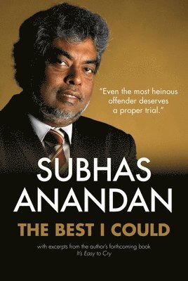 Subhas Anandan - The Best I Could, Häftad