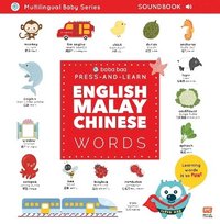 bokomslag Press-and-Learn English Malay Chinese Words Sound Book
