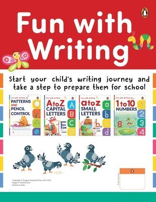 Penguin Books - Fun with Writing (Pack of 4 Books), Häftad