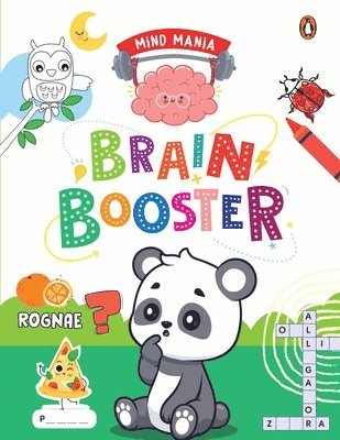 Mind Mania: Brain Booster: Fun and Interactive Activity Book for Preschool Kids, Toddlers Includes Puzzles, Mazes, Jumble Words and More Develop 1