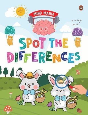 Penguin Books - MIND MANIA: Spot the Differences, Häftad