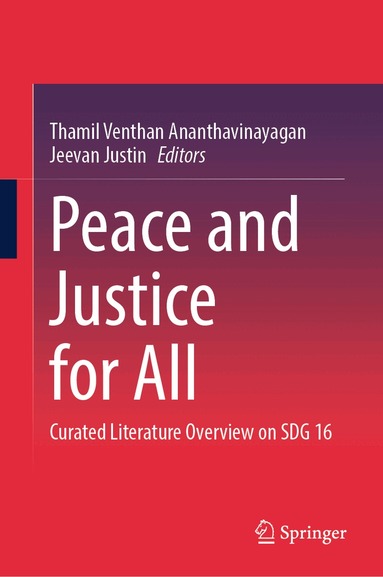 Thamil Venthan Ananthavinayagan, Jeevan Justin - Peace and Justice for All, Inbunden