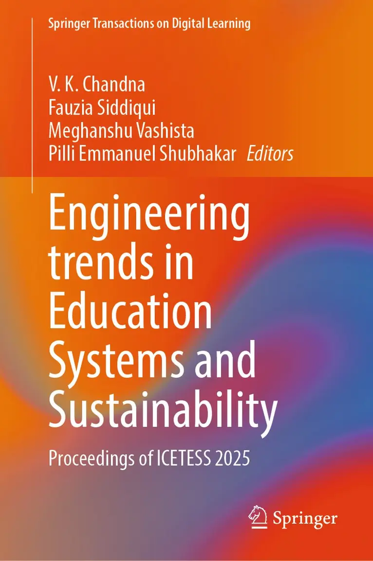 V. K. Chandna, Fauzia Siddiqui, Meghanshu Vashista, Pilli Emmanuel Shubhakar - Engineering trends in Education Systems and Sustainability, Inbunden. Tillgänglighet: Kommande
