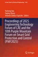 Yusheng Xue, Yuping Zheng, Antonio Gómez-Expósito - Proceedings of 2025 Engineering Technology Forum of CAE and the 10th Purple Mountain Forum on Smart Grid Protection and Control (PMF2025), Inbunden