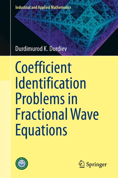 Durdimurod K. Durdiev - Coefficient Identification Problems in Fractional Wave Equations, Inbunden