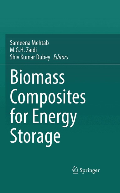 Sameena Mehtab, M.G.H. Zaidi, Shiv Kumar Dubey - Biomass Composites for Energy Storage, Inbunden