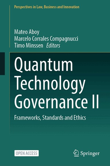 Mateo Aboy, Marcelo Corrales Compagnucci, Timo Minssen - Quantum Technology Governance II, Inbunden
