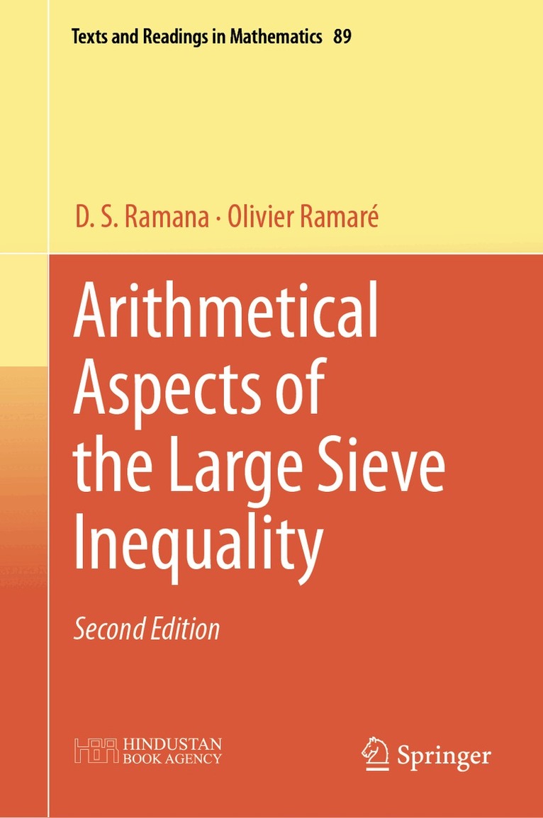 D. S. Ramana, Olivier Ramaré - Arithmetical Aspects of the Large Sieve Inequality, Inbunden. Tillgänglighet: Kommande