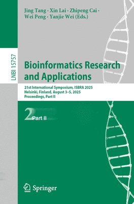 bokomslag Bioinformatics Research and Applications