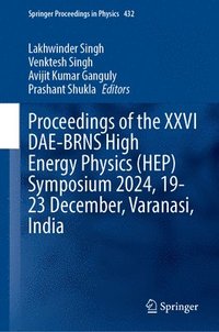 bokomslag Proceedings of the XXVI Dae-Brns High Energy Physics (Hep) Symposium 2024, 19-23 December, Varanasi, India