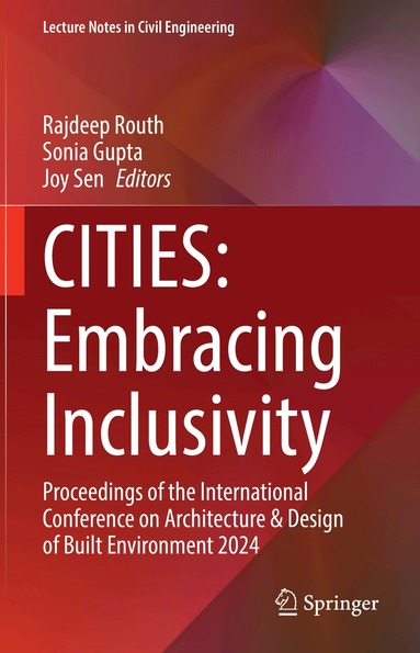 Rajdeep Routh, Sonia Gupta, Joy Sen - CITIES: Embracing Inclusivity, Inbunden