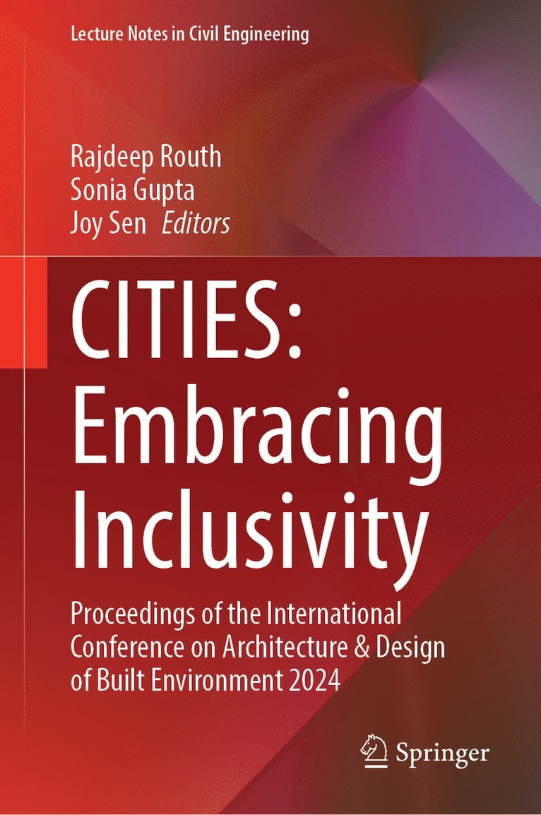 Rajdeep Routh, Sonia Gupta, Joy Sen - CITIES: Embracing Inclusivity, Inbunden