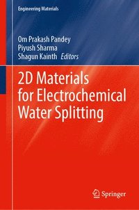 bokomslag 2D Materials for Electrochemical Water Splitting