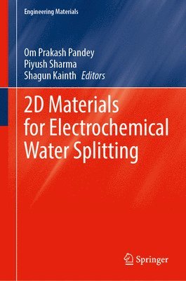 bokomslag 2D Materials for Electrochemical Water Splitting