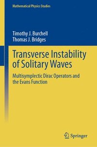 bokomslag Transverse Instability of Solitary Waves
