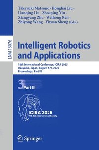 bokomslag Intelligent Robotics and Applications