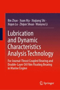 bokomslag Lubrication and Dynamic Characteristics Analysis Technology