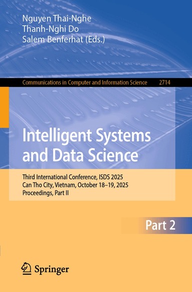 Nguyen Thai-Nghe, Thanh-Nghi Do, Salem Benferhat - Intelligent Systems and Data Science, Häftad