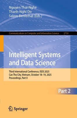 Nguyen Thai-Nghe, Thanh-Nghi Do, Salem Benferhat - Intelligent Systems and Data Science, Häftad