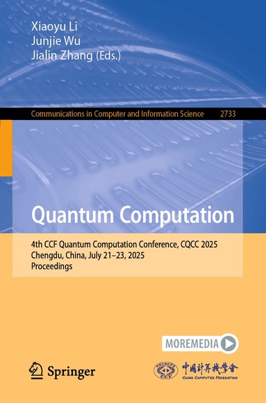 Xiaoyu Li, Junjie Wu, Jialin Zhang - Quantum Computation, Häftad