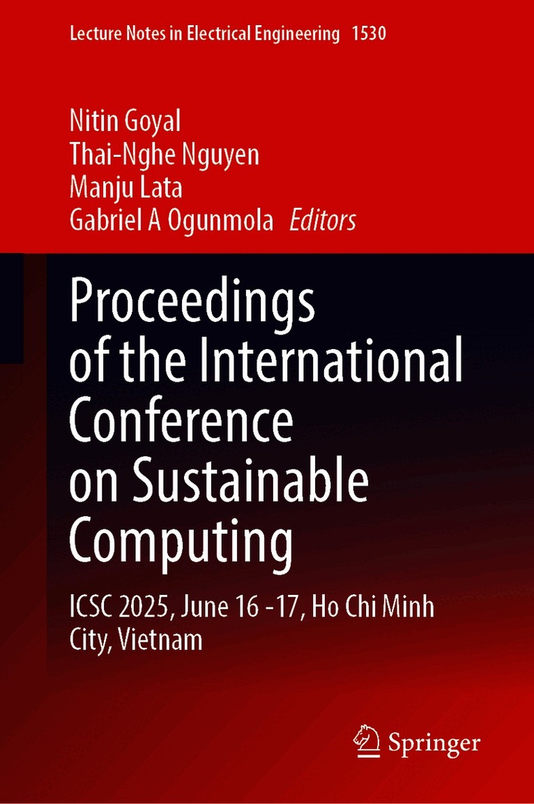 Proceedings of the International Conference on Sustainable Computing