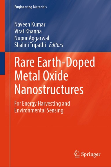 Naveen Kumar, Virat Khanna, Nupur Aggarwal, Shalini Tripathi - Rare Earth-Doped Metal Oxide Nanostructures, Inbunden
