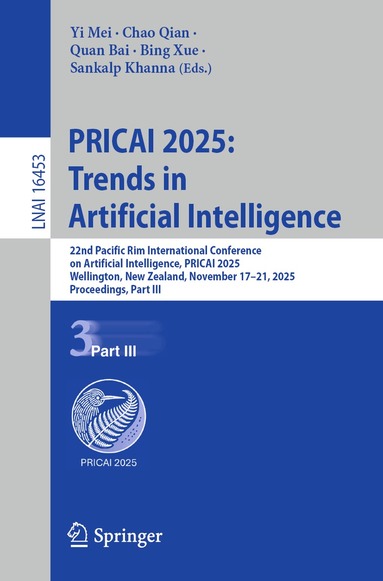 Yi Mei, Chao Qian, Quan Bai, Bing Xue, Sankalp Khanna - PRICAI 2025: Trends in Artificial Intelligence, Häftad