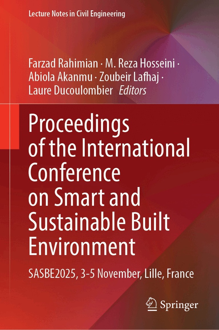 Proceedings of the International Conference on Smart and Sustainable Built Environment