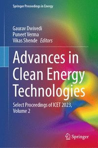 bokomslag Advances in Clean Energy Technologies