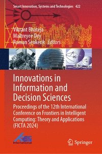 bokomslag Innovations in Information and Decision Sciences