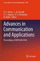 N. R. Shetty, L.M. Patnaik, H. C. Nagaraj, K. R. Venugopal, N. Nalini - Advances in Communication and Applications, Häftad