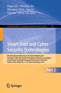 bokomslag Smart Grid and Cyber Security Technologies