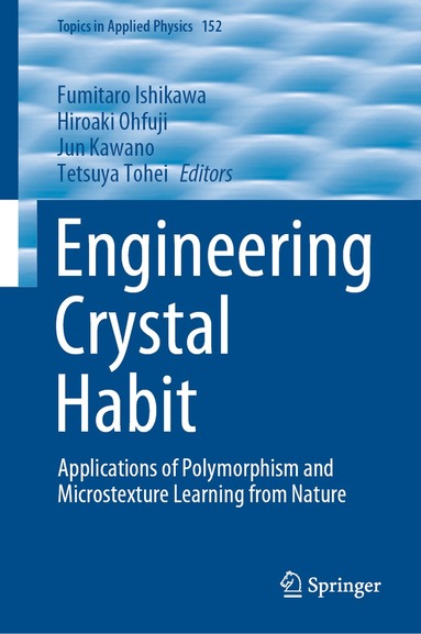 Fumitaro Ishikawa, Hiroaki Ohfuji, Jun Kawano, Tetsuya Tohei - Engineering Crystal Habit, Inbunden