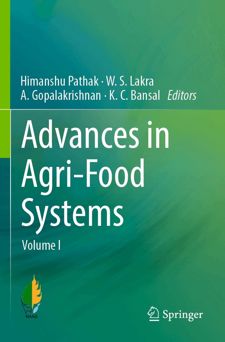 Himanshu Pathak, W. S. Lakra, A. Gopalakrishnan, K. C. Bansal - Advances in Agri-Food Systems, Häftad