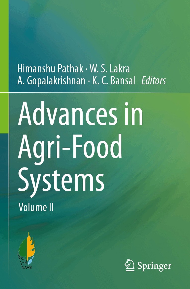 Himanshu Pathak, W. S. Lakra, A. Gopalakrishnan, K. C. Bansal - Advances in Agri-Food Systems, Häftad