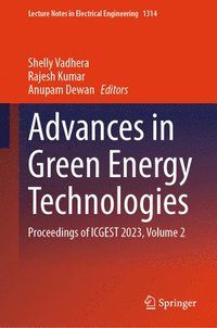 bokomslag Advances in Green Energy Technologies