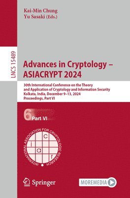 bokomslag Advances in Cryptology - ASIACRYPT 2024