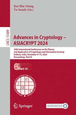 bokomslag Advances in Cryptology  ASIACRYPT 2024