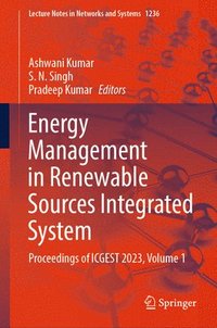 bokomslag Energy Management in Renewable Sources Integrated System
