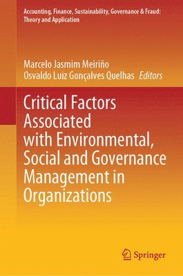 bokomslag Critical Factors Associated with Environmental, Social and Governance Management in Organizations