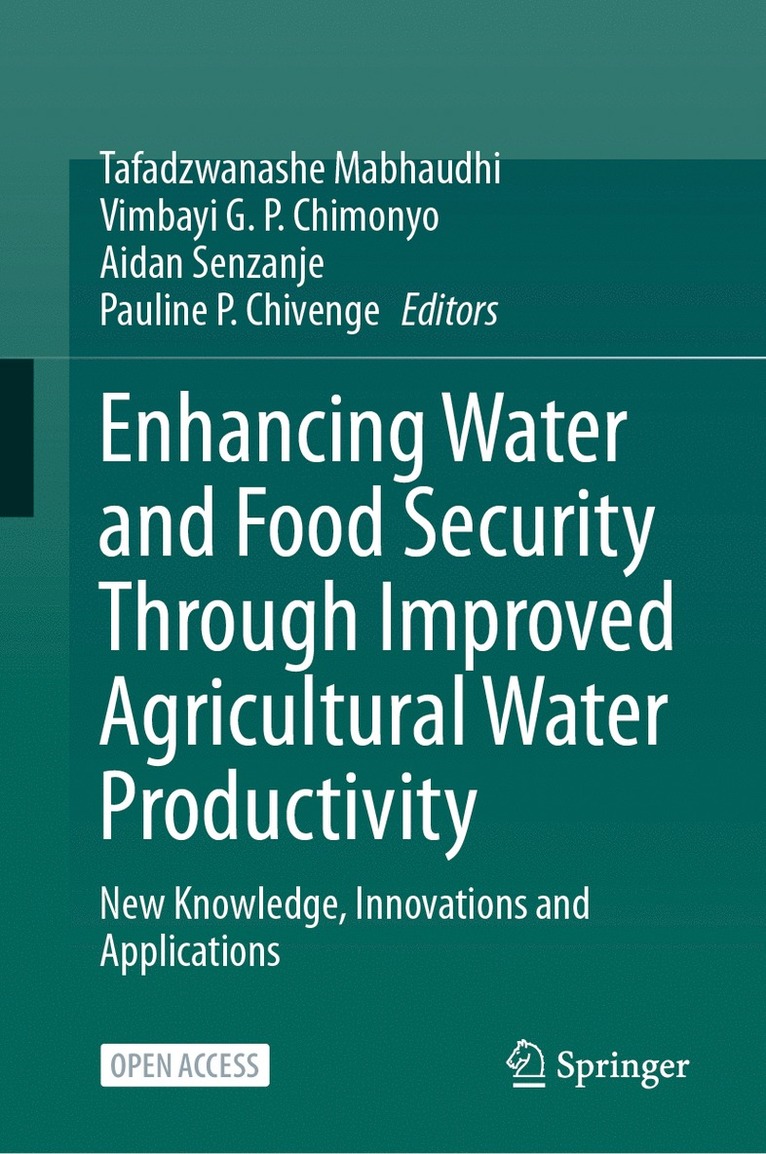 Tafadzwanashe Mabhaudhi, Vimbayi  G. P. Chimonyo, Aidan Senzanje, Pauline P. Chivenge, Vimbayi G. P. Chimonyo - Enhancing Water and Food Security Through Improved Agricultural Water Productivity, Inbunden
