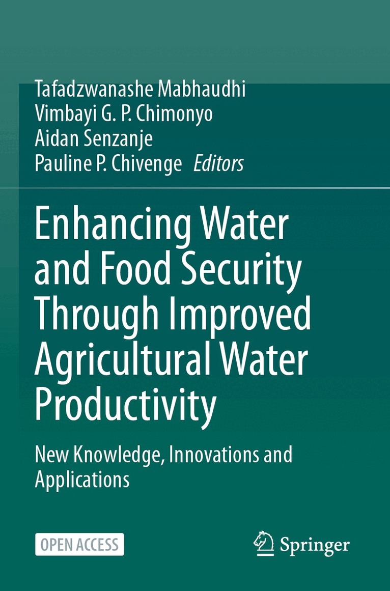 Tafadzwanashe Mabhaudhi, Vimbayi  G. P. Chimonyo, Aidan Senzanje, Pauline P. Chivenge - Enhancing Water and Food Security Through Improved Agricultural Water Productivity, Häftad