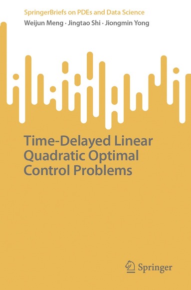 Weijun Meng, Jingtao Shi, Jiongmin Yong - Time-Delayed Linear Quadratic Optimal Control Problems, Häftad