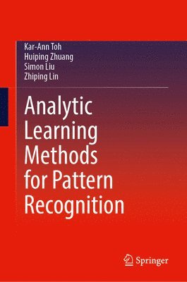 bokomslag Analytic Learning Methods for Pattern Recognition