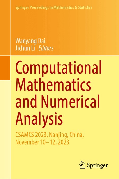 Wanyang Dai, Jichun Li - Computational Mathematics and Numerical Analysis, Inbunden