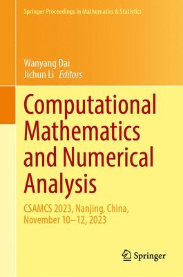 bokomslag Computational Mathematics and Numerical Analysis